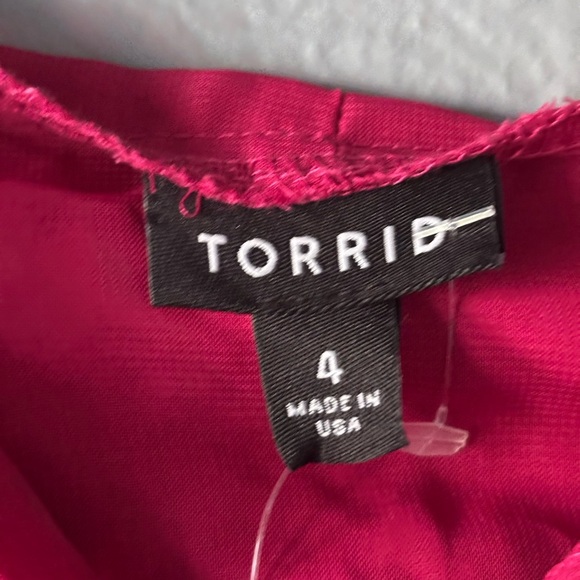 Torrid | NWT | sheer | long | zip | hooded | jacket | cover up | 4 - Picture 9 of 11